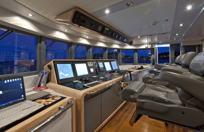 Motor yacht KINTA -  Pilot house